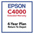 Epson CW-C4000 Extended Warranty Depot Repair 4-Year Plan  EPPCWC4000R4