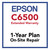 Epson CW-C6500 One Year Onsite Warranty  EPPCWC6500S1