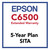 Epson CW-C6500 Extended Warranty SITA 5-Year Plan  EPPCWC6500SITA5