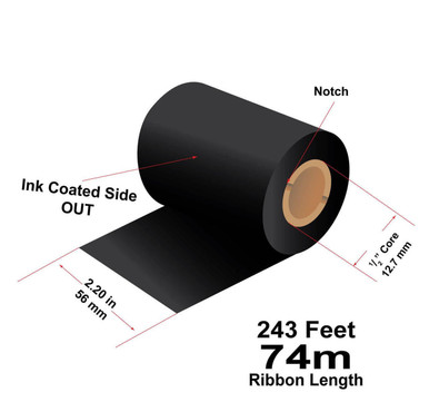 LabelJet Resin Thermal Transfer Ribbon | 2