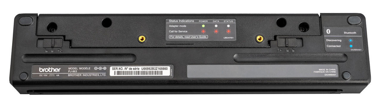 PJ-863 Brother PocketJet Printer | Mobile Thermal 0 Bluetooth
