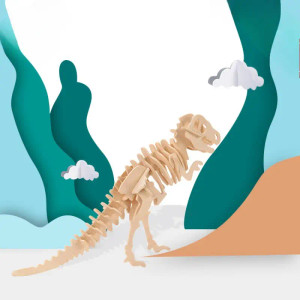 Dinosaur – T-rex (3-D Wooden Puzzle)