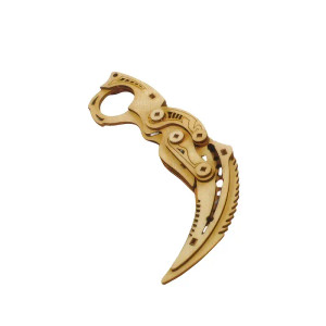 Knife – 3 - Claw (3-D Wooden Puzzle)