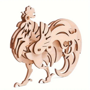 Rooster (3-D Wooden Puzzle)