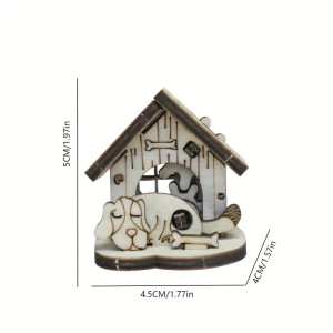 Farm Animals - Dog(3-D Wooden Puzzle)