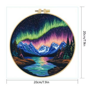 Northern Lights (Embroidery kit)