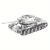 JS-2 heavy tank (3-D Metal Puzzle)