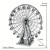 Ferris Wheel 1 (3-D Metal Puzzle)