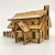 House – Western  (3-D Wooden Puzzle)