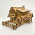 House – Western  (3-D Wooden Puzzle)