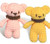Bears - pink and yellow (Crochet kit)