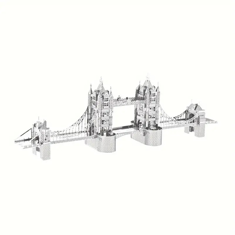 London Tower Bridge (3-D Metal Puzzle)