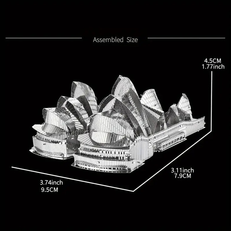 Sydney Opera House (3D Metal Puzzle)