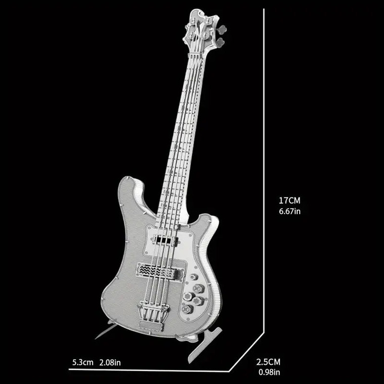 Bass Guitar (3D Metal Puzzle)