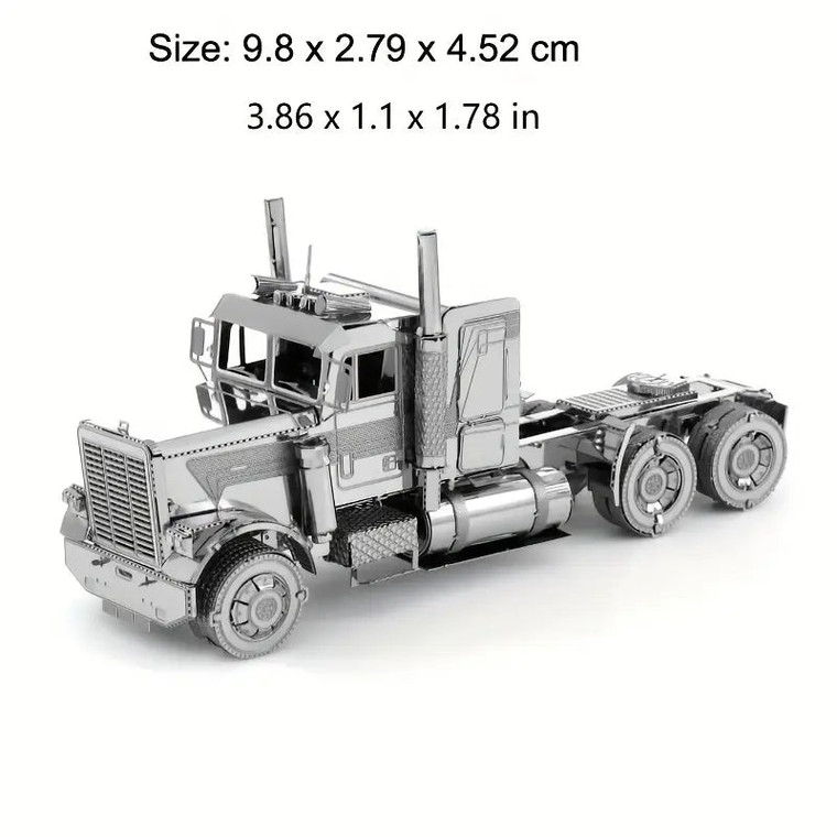 Long nose truck (3D Metal Puzzle)