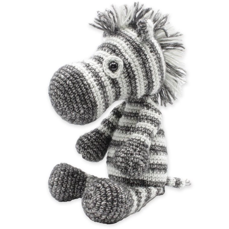 Dirk the Zebra (Crochet kit)