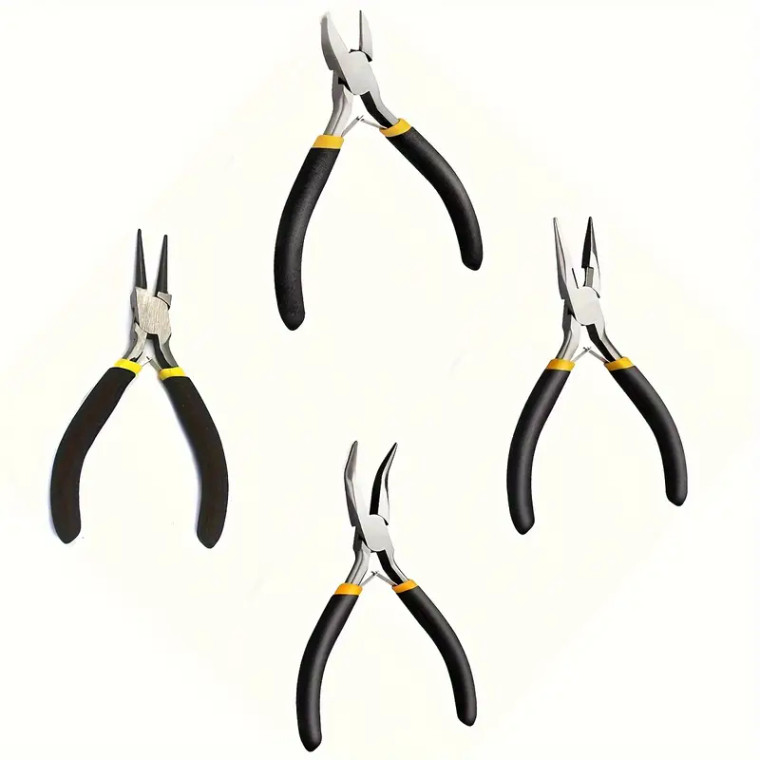 4-Piece Pliers Set (Craft accessories)