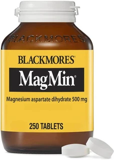 Blackmores MagMin for magnesium support, muscle health, energy & nervous system function with Magnesium Aspartate