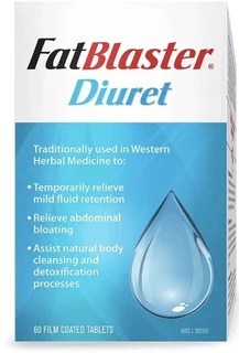 Naturopathica Diuret FatBlaster for mild fluid retention & bloating with Celery, Parsley & Dandelion