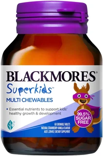 Blackmores Superkids Multi for children's growth, immunity, brain function & general health with essential vitamins & minerals
