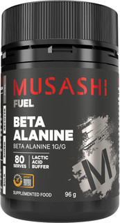 Musashi 100% Beta Alanine 96g powder for endurance, strength & performance during high-intensity training