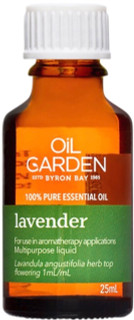 Lavender Pure Essential Oil 25mL Oil Garden Lavender Pure Essential Oil 25mL Oil Garden