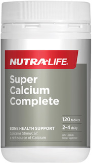 Nutra-Life Super Calcium Complete specially formulated bone health formula to prevent Osteoporosis