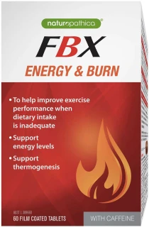 Naturopathica FBX Energy & Burn for energy levels, thermogenesis & exercise performance
