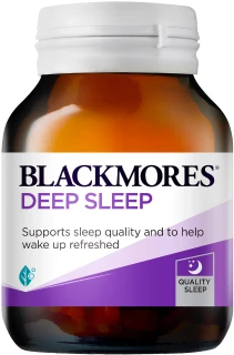 Blackmores Deep Sleep for quality sleep, restless sleep & relaxation with Valerian, Ziziphus, Hops & Magnesium