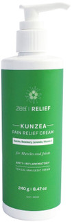 Zea Relief Kunzea Pain Relief Cream Anti-inflammatory Australian Kunzea Oil & Vitamin E for for chronic conditions, arthritis, muscle, joint & nerve pain