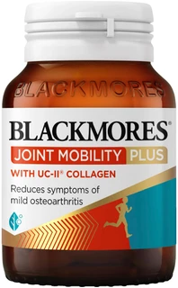 Blackmores Joint Mobility Plus for joint mobility, flexibility & mild osteoarthritis support with UC-II Collagen, Vitamin C & D