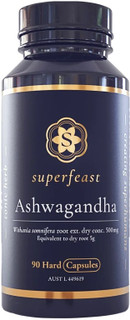 SuperFeast Ashwagandha - Nervous System, Balance & Sleep supports healthy reproductive hormones, sleep patterns, stress response & fatigue SuperFeast Ashwagandha - Nervous System, Balance & Sleep supports healthy reproductive hormones, sleep patterns, stress response & fatigue