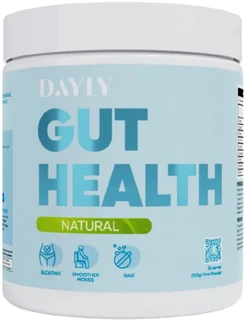 DAYLY Gut Health Pre & Probiotic Natural with PHGG, L-Glutamine, Curcumin & Slippery Elm for gut health, bloating & digestive health