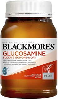 Blackmores Glucosamine Sulfate 1500 One-A-Day for joint health, mobility, mild arthritis, stiffness, swelling & pain