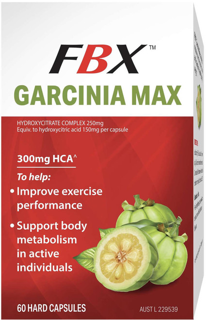 Naturopathica FBX Garcinia Max for exercise performance, fat metabolism & healthy body weight with Garcinia Cambogia & HCA