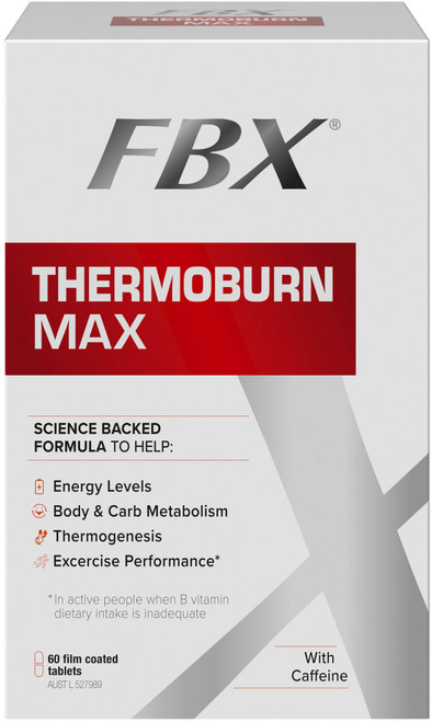 FBX ThermoBurn Max for thermogenesis, energy, metabolism & fat metabolism with Green Tea & Guarana