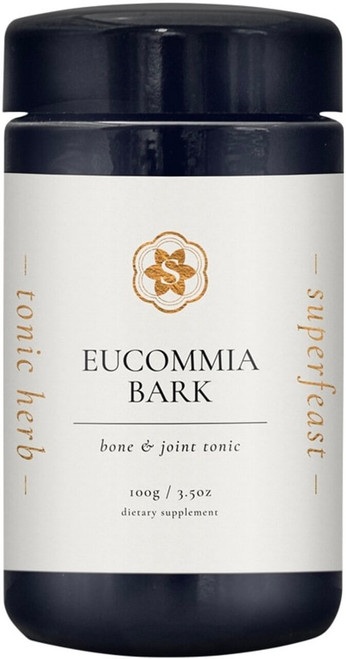 SuperFeast Eucommia Bark 100g pure Eucommia Bark Extract for bone, joint, tendon and ligament health