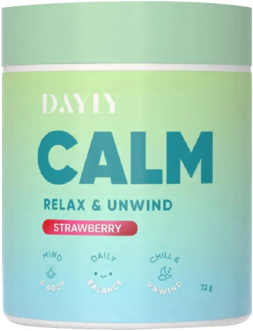 DAYLY Calm 72g with Magnesium Glycinate, L-Theanine & Saffron for stress, relaxation, mood & nervous system health
