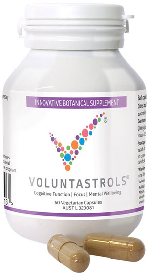 Voluntastrols botanical extracts support cognitive function, brain health, healthy mood