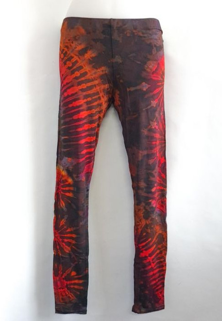 Tye Dye Leggings Brown
Viscose (95%) and spandex (5%) tie dye leggings.