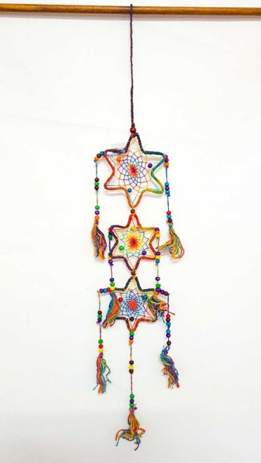 HEMP HANGER 3 STAR RAINBOW
Approx 12 x 50cm