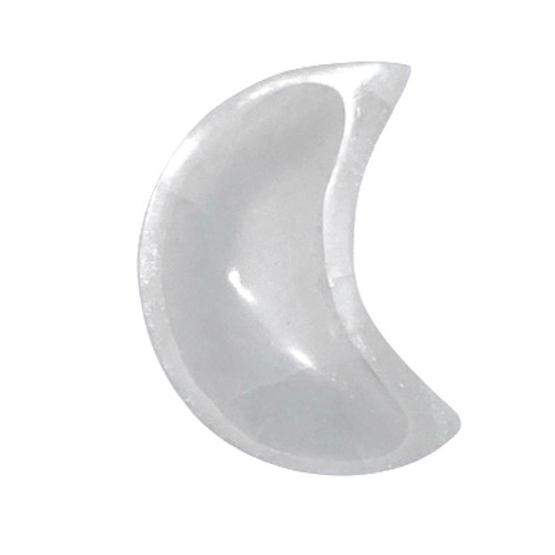 Selenite Bowl Moon 12cm