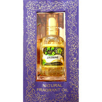 Natural Fragrant Oil JASMINE 10ml
The essence of natural beauty
Most long lasting non alcoholic fragrance.

Song of India Natural Fragrant Oil is made from pure essential oils extracted from flowers, leaves, roots, and wood. These are the most long lasting fragrances in the world. Their shelf life is very long, 5-10-15 years. As they get older they mature and become darker, thicker, and more pleasant in fragrance.

R-Expo (India) has been manufacturing fragrant oils since 1932. The tradition has been handed down in our Mathur Family to our present fourth generation. Our continuous effort has been to create and produce fragrances which are pleasing to the human sense of scents. We have strived to avoid the sharp tones or strong irritating scents. With an untiring effort we are able to present the most pleasing and soft fragrances to all our esteemed customers worldwide.

Enjoy the beautiful fragrance. Boil in aroma Lamps, Burn in Aroma Rings, Add to your favourite massage oil, rub a little in your palms and pat gently on your casual clothes, bed sheet or curtains.