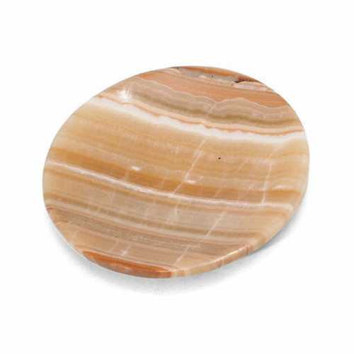 Banded Onyx Bowl Round

Sourced from Morocco. Well polished.

Size approx 10cm x 10 cm x 2cm

Weight approx 190g

Due to the actual product may vary in shape, weight, colour and pattern, the product images shown are examples of the range of product and may not be an exact representation of the product. Your purchase will be different from the images. These variances do not affect the quality of the product. Images shown are for illustration purposes.

Onyx- Self-control, decision making, conquer challenges, intuition, recognition of personal strengths, grounding, offers protection. Gives stamina, helps with childbirth, wound healing.
