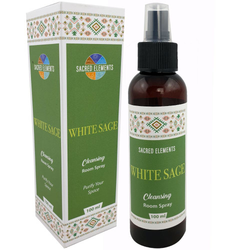  Sacred Elements Smudge Spray White Sage 100ml 
Cleansing spray for personal & room space.