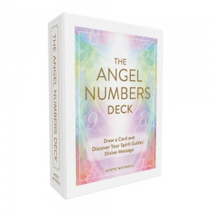 Angel Numbers Card Deck 
Discover the divine messages of your spirit guides with this numerology deck you can use daily to pull a message from the universe and let it guide you in the right direction.

Number sequences, called angel numbers, are one of the ways the universe is trying to get your attention and send you messages straight from your angels and spirit guides. Like your daily horoscope or tarot card pull, your angel numbers are there to guide you, and this deck can help you receive your angel numbers clearly and directly and clue you in to what they're trying to say.

Whether you're familiar with the concept or are just discovering it, The Angel Numbers Deck offers the insights you need to understand your angel numbers. It includes both the typical triple repeating digit numbers, as well as other non-repeating angel numbers, like 123, 717, and 911.

With clear, inspiring definitions for the most important numbers and sequences, this deck puts the meaning of your angel numbers at your fingertips. It's a perfect companion for those seeking guidance, personal growth, and self-discovery.