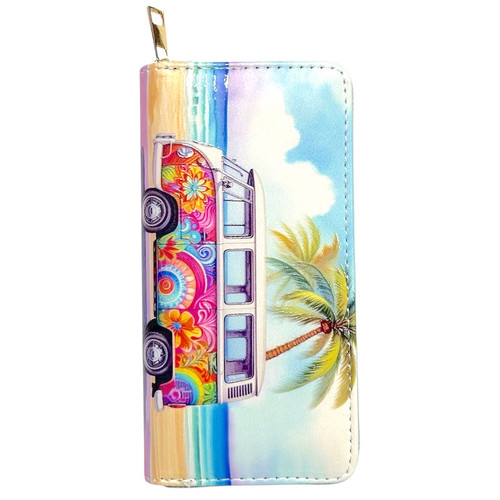  Large Digital Print Purse Combi
12 card holder
Coin with zip enclosure
3 note compartments
Zip enclosure
Dimensions: 19cm x 9.5cm x 2.5cm