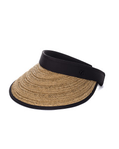 Sun Visor Natural Black
Raffia