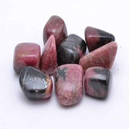 Rhodonite

See our Crystal Page for properties & uses.
Approx size 1.5-3.5