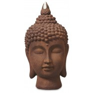 Terracotta Buddha Head 

Beautiful large outdoor/indoor buddha
Approx 30 x 60cm